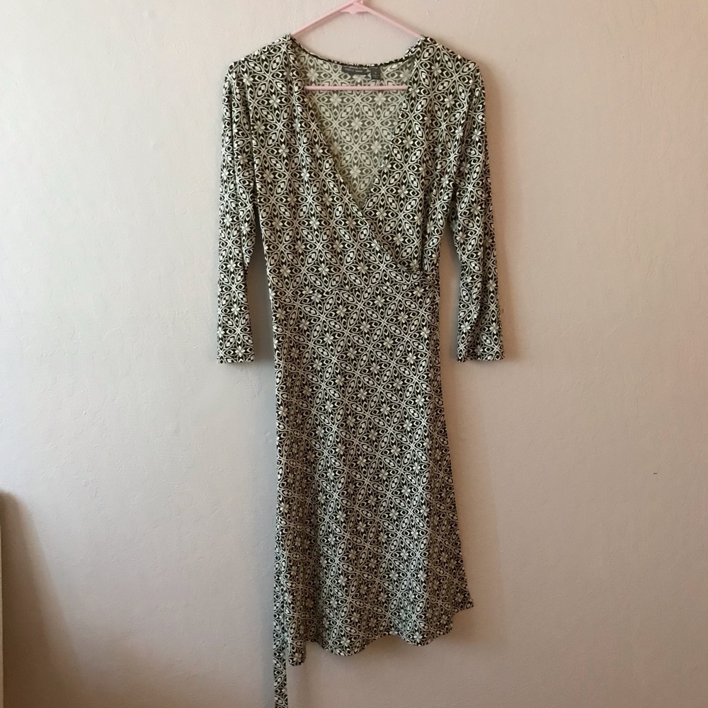 Wrap around dress